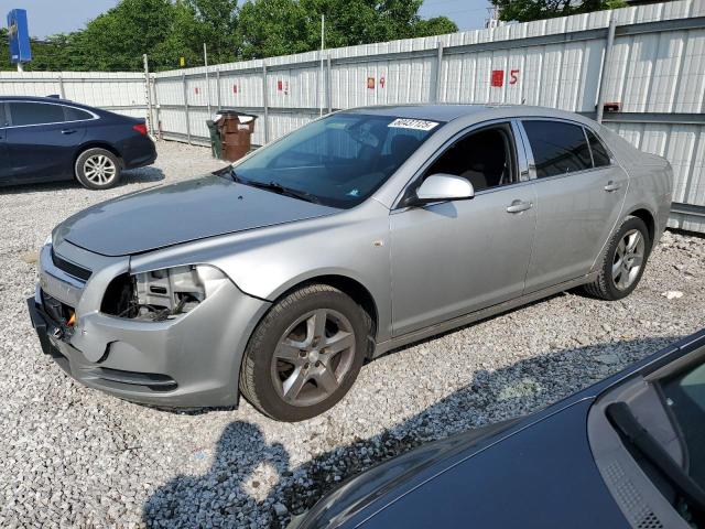 1G1ZH57B28F289369 - 2008 CHEVROLET MALIBU 1LT SILVER photo 1