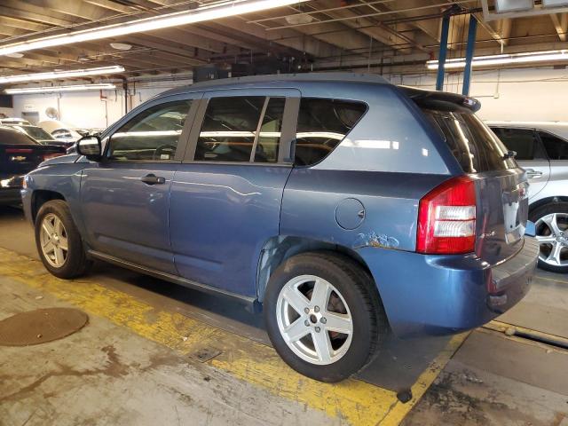 1J8FF47W77D429593 - 2007 JEEP COMPASS BLUE photo 2