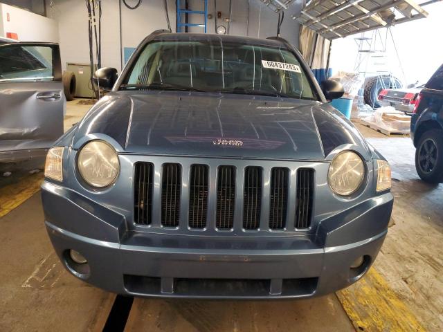 1J8FF47W77D429593 - 2007 JEEP COMPASS BLUE photo 5