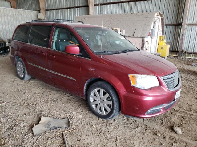 2C4RC1BG6FR654742 - 2015 CHRYSLER TOWN & COU TOURING BURGUNDY photo 4