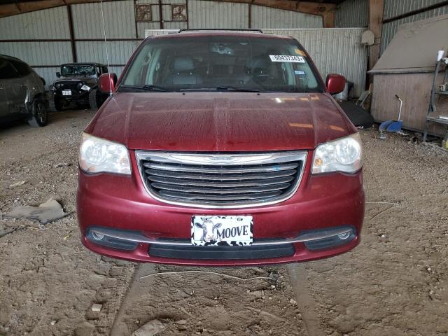 2C4RC1BG6FR654742 - 2015 CHRYSLER TOWN & COU TOURING BURGUNDY photo 5