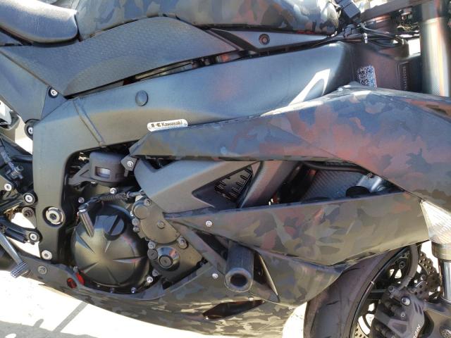 JKAZX4R16AA020099 - 2010 KAWASAKI ZX600 R BLACK photo 7