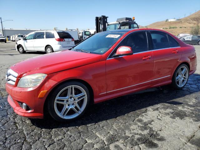 WDDGF56X58R029411 - 2008 MERCEDES-BENZ C 350 RED photo 1