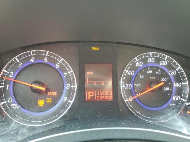 JNKAJ09FX9M951335 - 2009 INFINITI EX35 BASE შავი ფოტო 9