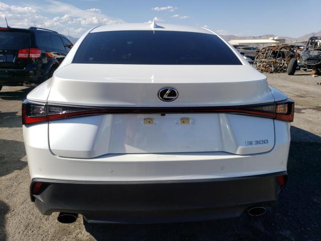 JTHCA1D22M5110180 - 2021 LEXUS IS 300 WHITE photo 6