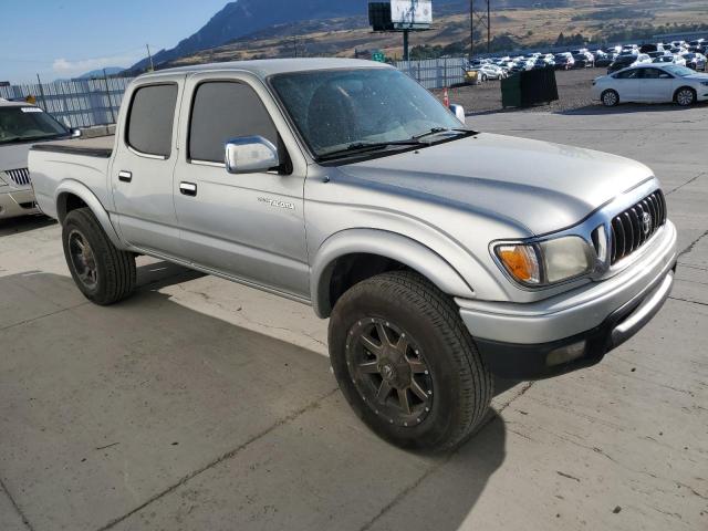 5TEGN92N31Z818496 - 2001 TOYOTA TACOMA DOUBLE CAB PRERUNNER SILVER photo 4