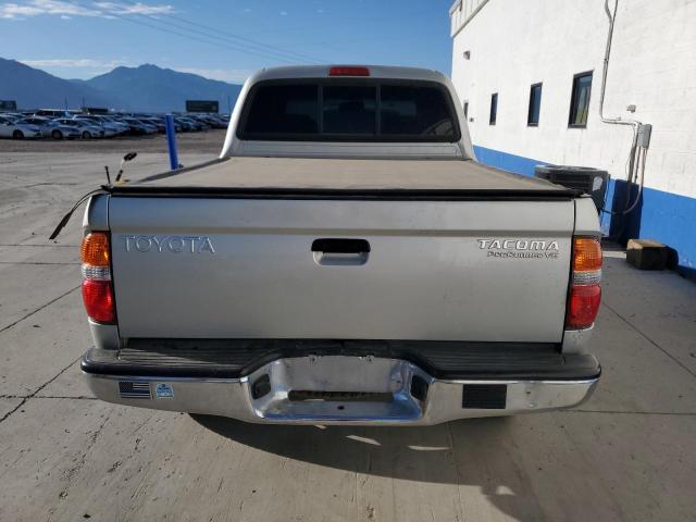 5TEGN92N31Z818496 - 2001 TOYOTA TACOMA DOUBLE CAB PRERUNNER SILVER photo 6