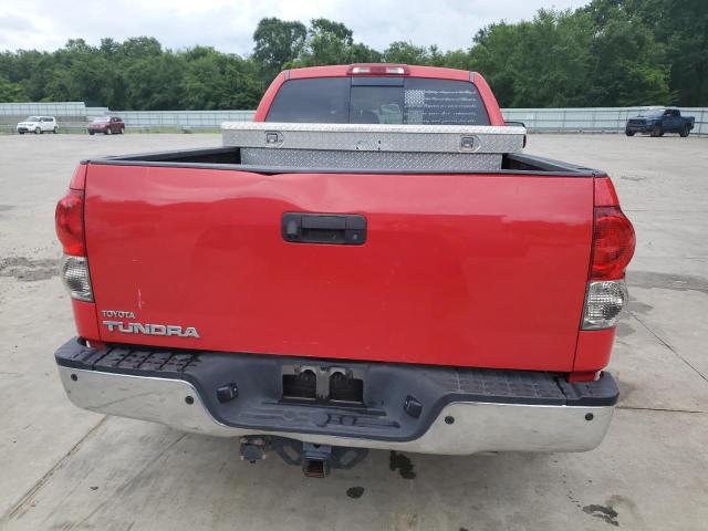 5TFRV54107X021800 - 2007 TOYOTA TUNDRA DOUBLE CAB SR5 RED photo 6