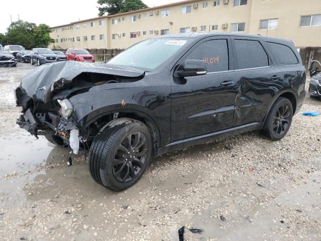 1C4RDHDGXKC575421 - 2019 DODGE DURANGO GT BLACK photo 1