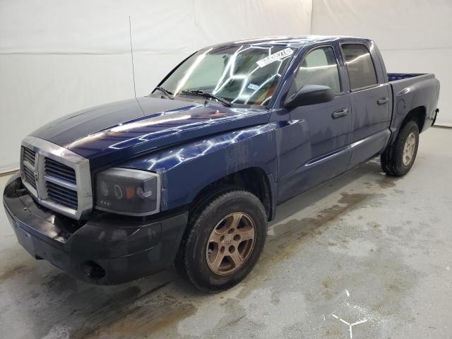 1D7HE28K26S598973 - 2006 DODGE DAKOTA QUAD BLUE photo 1