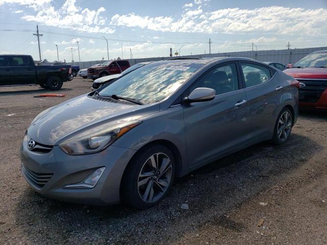 5NPDH4AE9EH486846 - 2014 HYUNDAI ELANTRA SE GRAY photo 1