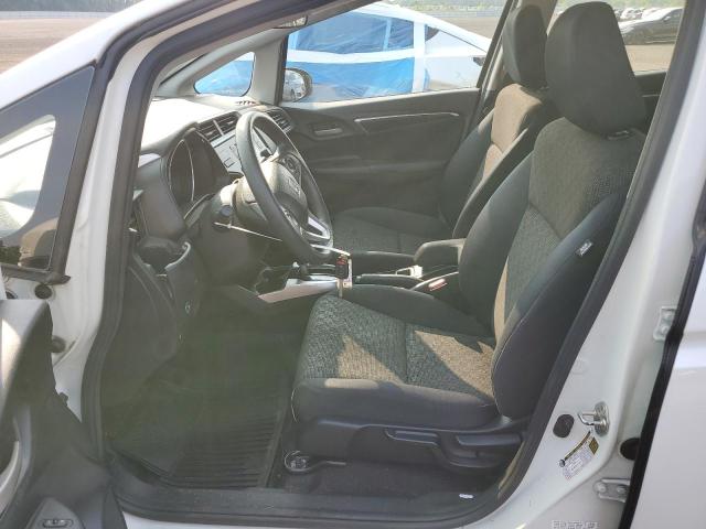 JHMGK5H54HS001057 - 2017 HONDA FIT LX WHITE photo 7