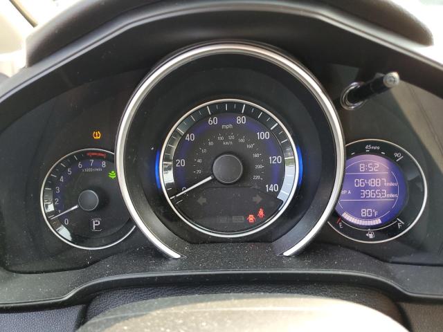 JHMGK5H54HS001057 - 2017 HONDA FIT LX WHITE photo 9