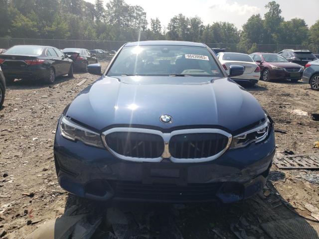 3MW5R7J03M8B82319 - 2021 BMW 330XI BLUE photo 5