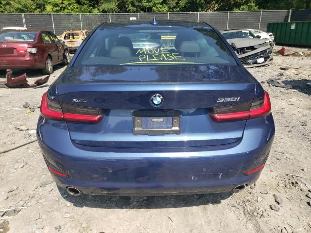 3MW5R7J03M8B82319 - 2021 BMW 330XI BLUE photo 6