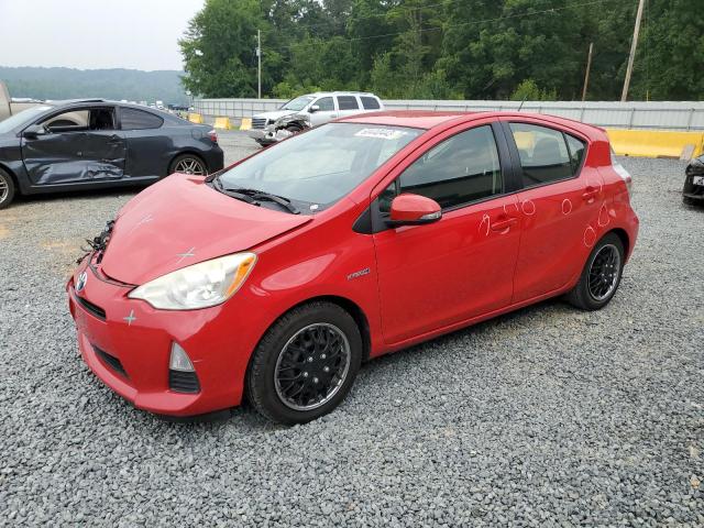 JTDKDTB30D1031772 - 2013 TOYOTA PRIUS C RED photo 1