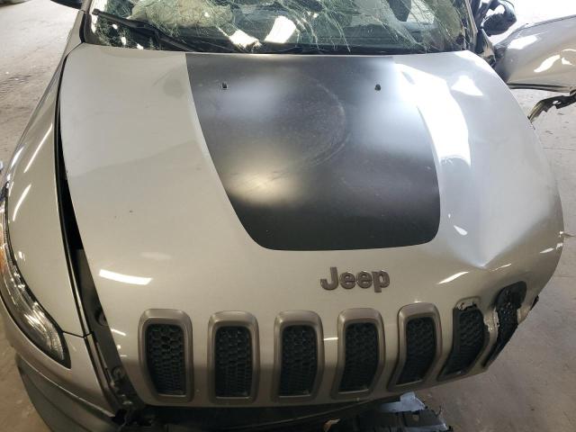 1C4PJMBSXEW213981 - 2014 JEEP CHEROKEE TRAILHAWK SILVER photo 12