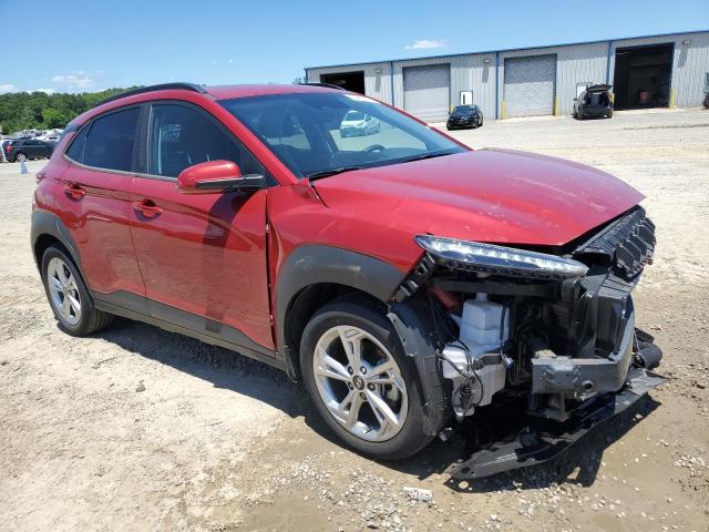 KM8K32AB4NU849684 - 2022 HYUNDAI KONA SEL RED photo 4