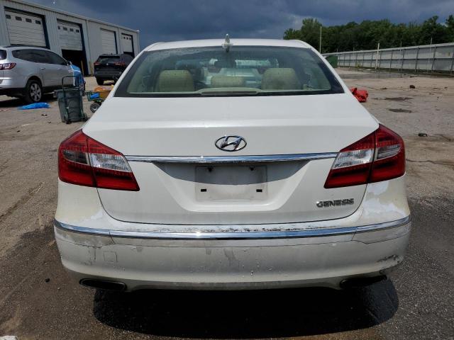 KMHGC4DD4CU189318 - 2012 HYUNDAI GENESIS 3.8L Білий фото 6