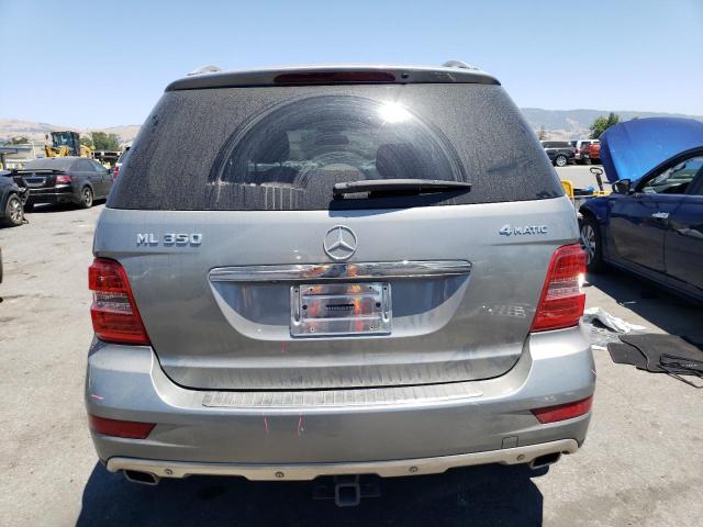 4JGBB8GB4BA731404 - 2011 MERCEDES-BENZ ML 350 4MATIC SILVER photo 6