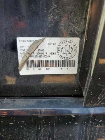 JH4CL95848C800249 - 2008 ACURA TSX BLACK photo 13