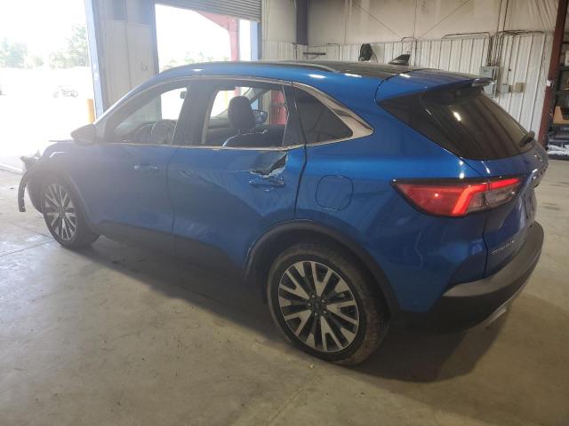 1FMCU0DZ8LUB75275 - 2020 FORD ESCAPE TITANIUM 蓝色 照片 2