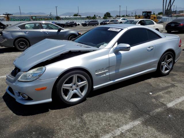 WDBSK7BA6BF161503 - 2011 MERCEDES-BENZ SL 550 SILVER photo 1