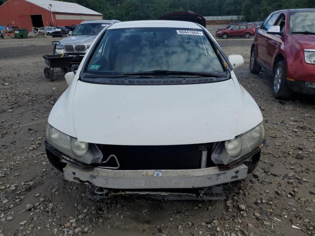 2HGFA16589H544000 - 2009 HONDA CIVIC LX WHITE photo 5