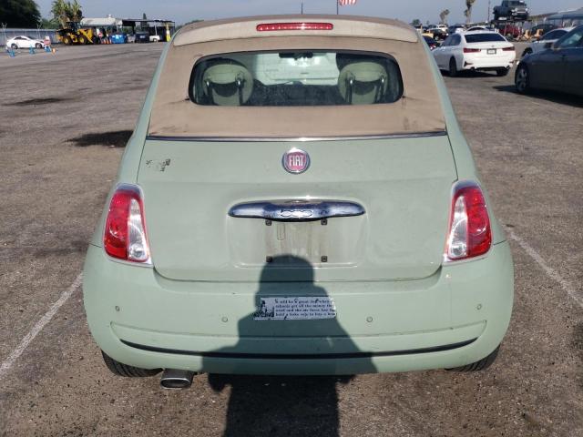 3C3CFFDR7DT727950 - 2013 FIAT 500 POP GREEN photo 6