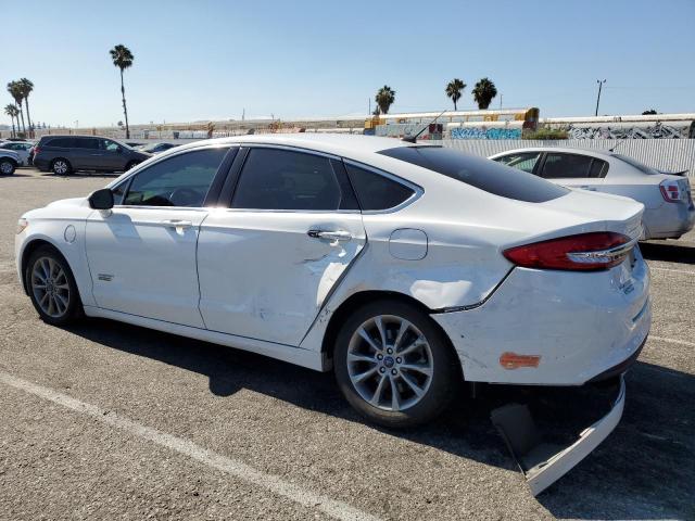 3FA6P0PU0JR246231 - 2018 FORD FUSION SE PHEV WHITE photo 2