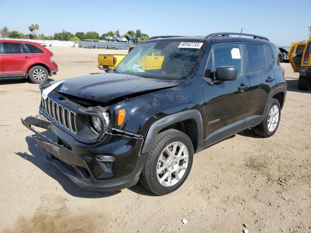 ZACNJBABXLPL45062 - 2020 JEEP RENEGADE SPORT BLACK photo 1