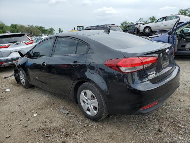 3KPFK4A71JE190830 - 2018 KIA FORTE LX BLACK photo 2