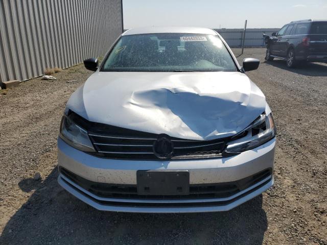3VW2K7AJ3FM345786 - 2015 VOLKSWAGEN JETTA BASE 银色 照片 5