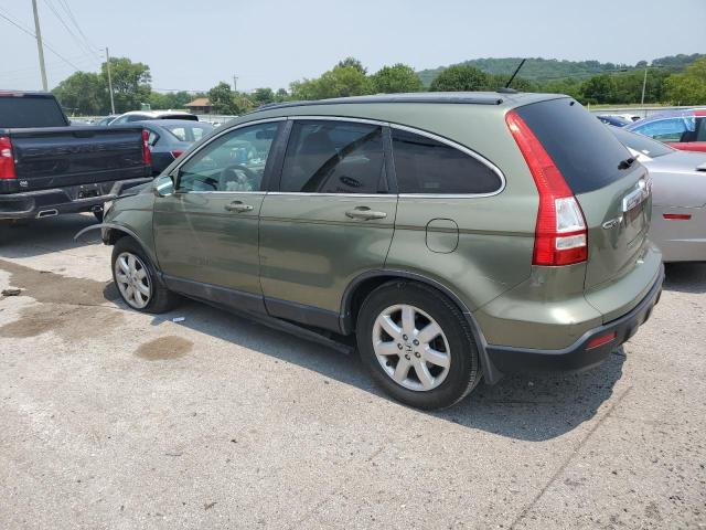 5J6RE38749L014873 - 2009 HONDA CR-V EXL GREEN photo 2