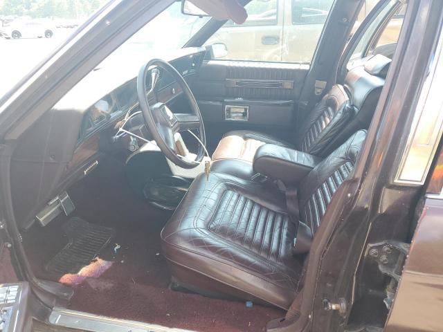 1G1BU51H7H9156079 - 1987 CHEVROLET CAPRICE CLASSIC BROUGHAM 勃艮第红 照片 7