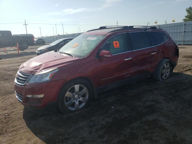 1GNKVLKDXDJ171521 - 2013 CHEVROLET TRAVERSE LTZ BURGUNDY photo 1