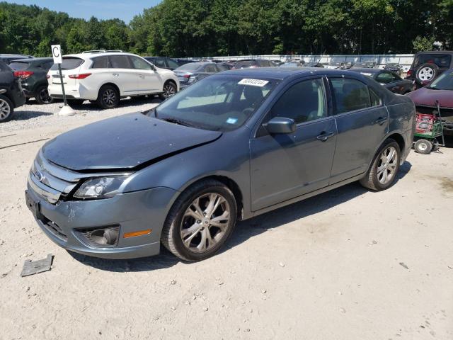 3FAHP0HAXCR100547 - 2012 FORD FUSION SE BLUE photo 1