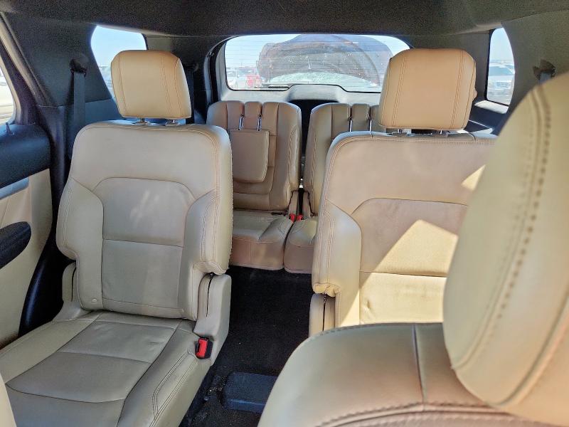 1FM5K7D84HGA10974 - 2017 FORD EXPLORER XLT RED photo 10