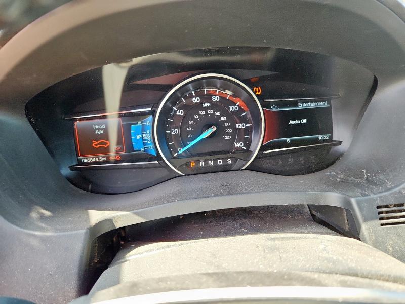 1FM5K7D84HGA10974 - 2017 FORD EXPLORER XLT RED photo 9