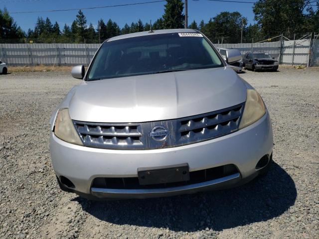 JN8AZ08T97W525790 - 2007 NISSAN MURANO SL SILVER photo 5