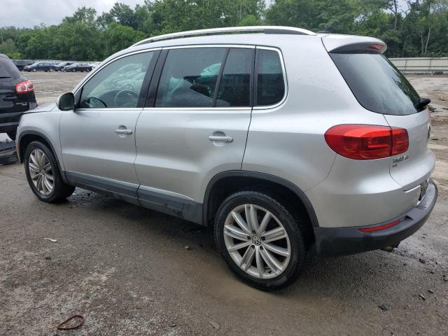 WVGBV7AX3GW504740 - 2016 VOLKSWAGEN TIGUAN S SILVER photo 2