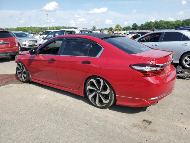 1HGCR2F61GA061227 - 2016 HONDA ACCORD SPORT Rot Foto 2