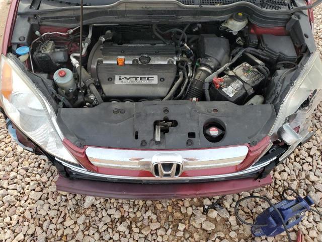 JHLRE487X8C045199 - 2008 HONDA CR-V EXL ბურგუნდია ფოტო 12