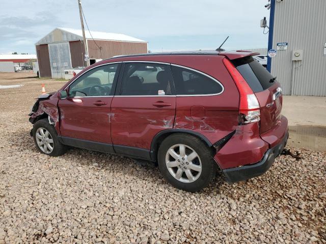 JHLRE487X8C045199 - 2008 HONDA CR-V EXL ბურგუნდია ფოტო 2