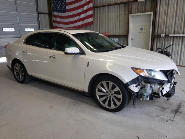 1LNHL9EK0DG602351 - 2013 LINCOLN MKS WHITE photo 4