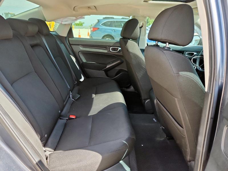 JHMFE1F75NX004497 - 2022 HONDA CIVIC EX BLACK photo 10