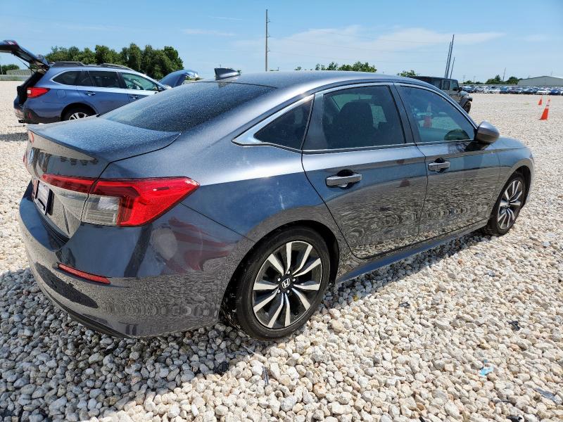 JHMFE1F75NX004497 - 2022 HONDA CIVIC EX BLACK photo 3