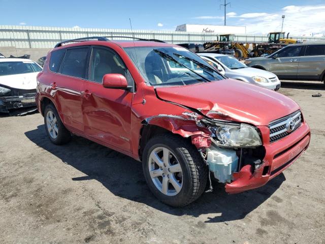 JTMBK31V086035225 - 2008 TOYOTA RAV4 LIMITED RED photo 4