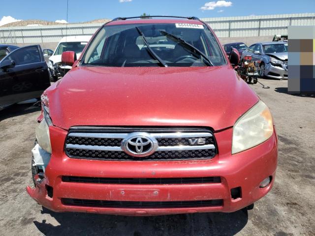 JTMBK31V086035225 - 2008 TOYOTA RAV4 LIMITED RED photo 5