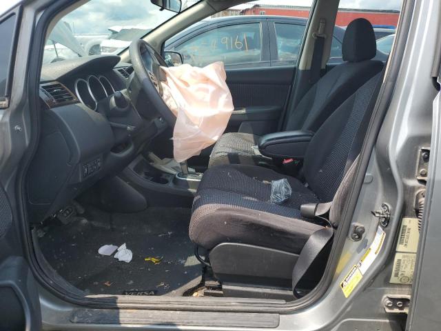 3N1BC1CP2CL381407 - 2012 NISSAN VERSA S SILVER photo 7